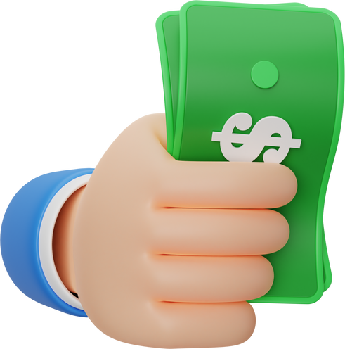 3d cash payment